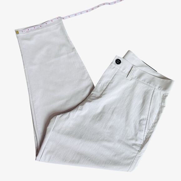 NWT $148 Lululemon Relaxed-Tapered Trouser 34x27.5” Smooth Twill Bone Stretch - Picture 14 of 15
